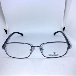 Brooks Brothers BB1045 Dark Gunmetal / Black Eyeglasses